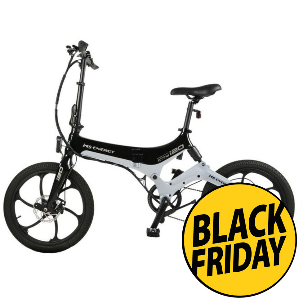 MS Energy E-bike i20 Black Gray - Bicicleta electrică