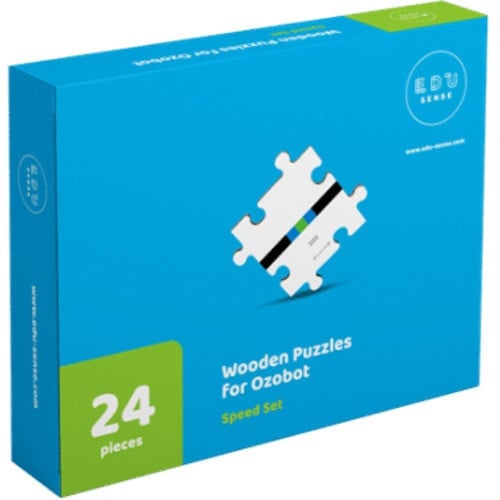 Puzzle din lemn pentru Ozobot - Speed Set