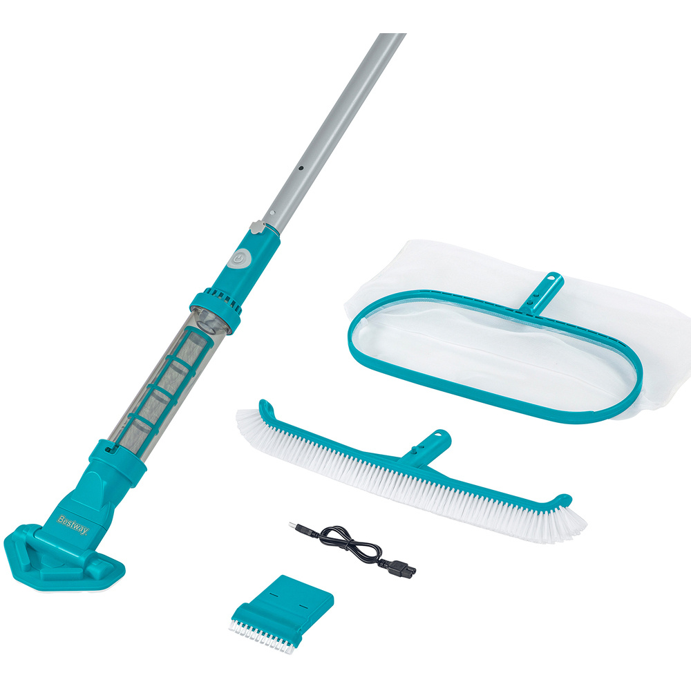 Bestway AquaSurge 58831 Pool Maintenance Kit - Aspirator pentru piscină cu acumulator